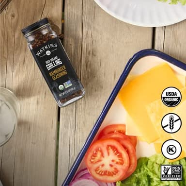 Watkins 1868 Organic Grilling Hamburger Seasoning, 3.6 oz (Pack of 3) - Image 5