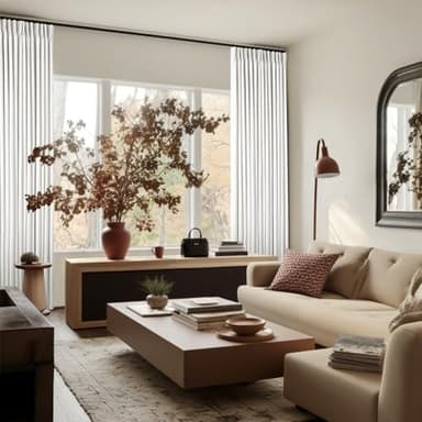 TWODRAPES 90 Inch Linen Blackout Curtains Pinch Pleated for Living Room Thermal Noise Reduction Two Layer 100% Black Out Curtains with Liner Back Tab Pinch Pleat Rings Hooks Window Drapes Track Ivory - Image 8