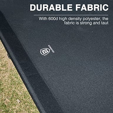 EVER ADVANCED Extra Wide Camping Cot for Adults Oversized XXL Sleeping Cots Folding Cot Bed with Carry Bag, 84.3" L x 41.9" W, Support to 550 lbs - Image 5