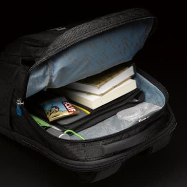 Thule Crossover 32L Backpack - 15inch MacBook Pro / 15.6inch PC/Tablet compatible - Crush proof sunglass/tech pocket - Travel backpack - Carry on sized backpack,Black - Image 13