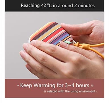 Orastone Rechargeable Hand Warmer Electronic Portable Hand Warmer, Gifts for Women, Men (Polygon) - Image 3