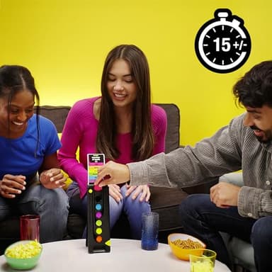 Drop Trivia Game | Electronic Party Game with Voice and Sounds | Ages 13+ | 2 or More Players | 15 Mins. | from Trivial Pursuit | Party Board Games - Image 7