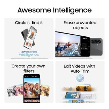 Samsung Galaxy A56 5G Cell Phone, 256GB AI Smartphone, Unlocked Android, AI Photo Edits, Large Screen, Long Battery Life, 2025, US 1 Yr Manufacturer Warranty, Awesome LightGray - Image 3