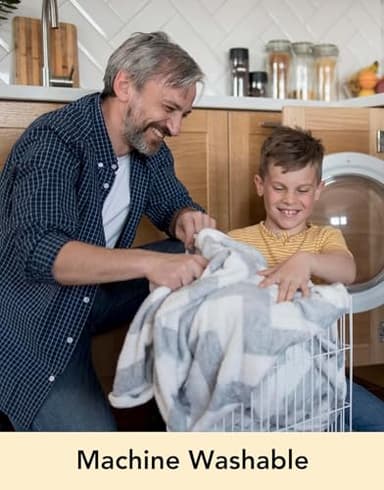 VeraCosy Men's Two-Tone Memory Foam House Slippers Indoor Outdoor Durable Rubber Sole (Dark Gray/Blue, 11-12 US) - Image 8