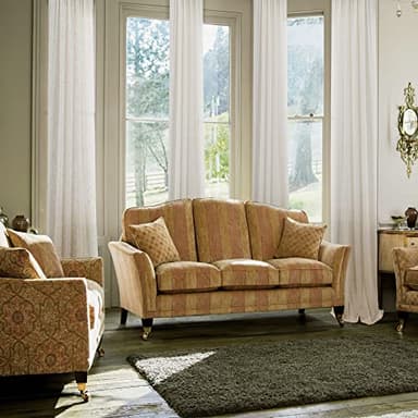 KOUFALL 90 Inch Curtains,Farmhouse Country Light Filtering Semi Sheer Linen Curtains 90 Inches Long 2 Panels Set for Living Room Bedroom,Cream Ivory Off White - Image 7