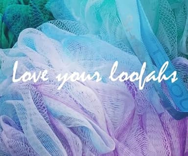 SHOWER BOUQUET Loofah-Bath-Sponge XL Swirl-Mix-Color 4-Pack // Extra-Large 75g Mesh Luffa Loofa Loufa Puff Pouf Set/Exfoliating Body Scrubber for Women and Men - Exfoliate & Soothe Face & Body - Image 6