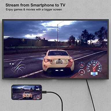 BENFEI USB C to DisplayPort 1.8 Meter Cable(8K@60Hz 4K@144Hz), USB Type-C to DP Adapter [Thunderbolt 3/4 Compatible] with iPhone 15 Pro/Max, MacBook Pro/Air 2023, iPad Pro, iMac, S23, XPS 17 and More - Image 3