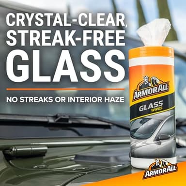 Armor All Protectant, Glass and Cleaning Wipes, Wipes for Car Interior and Car Exterior, 30 Count Each (Pack of 3) - Image 2