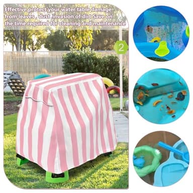 Okcool Kids Water Table Cover Fit Water Table,Outdoor Water Table Toys Cover, A Wide Selection of Cute Colors and Patterns - Image 7