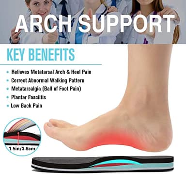 Pevino Women's Orthotic Flip Flops with Soft Waterproof Platform and Anti-Slip Sole,Casual Thong Sandals for Women,Comfortable Beach Sandals with Arch Support for Girl Ladies Brown Size 8 - Image 6