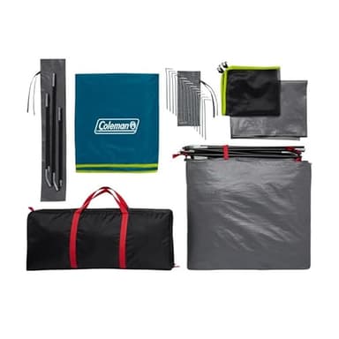 Coleman 4/6/8/10 Person Skydome Dark Room Tent with Rainfly, 5 Minute Setup, Blocks 90% of Sunlight, 20% More Headroom Than Traditional Tents - Image 7