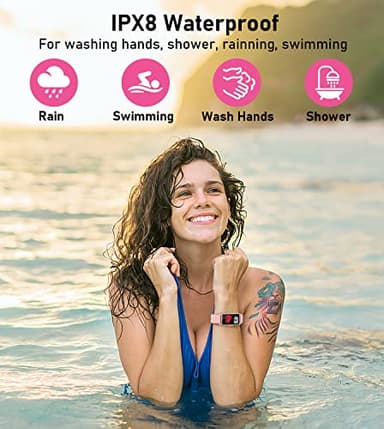 Smart Watch Health Fitness Tracker with 24/7 Heart Rate, Blood Oxygen Blood Pressure Sleep Monitor, 115 Sports Modes, Step Calorie Counter Pedometer IP68 Waterproof for Android and iPhone Women Men - Image 7