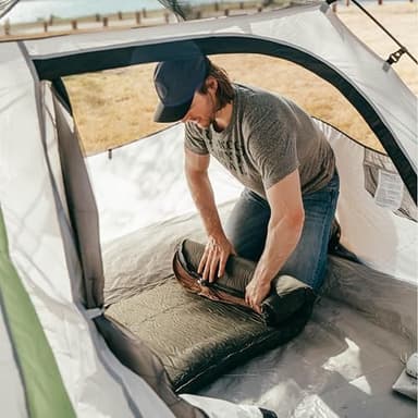 LOSTHORIZON Air & Foam Camping Mattress, Self-Inflating Sleeping Pad, 4.5" Thick, with Pump Sack, Full - Image 6