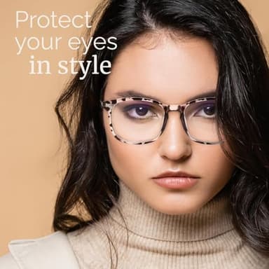 MIGSIR Blue Light Blocking Glasses for Computer Gaming, Fashion Fake Helps Reduce Screen Fatigue Eyeglasses for Women Men - Image 8