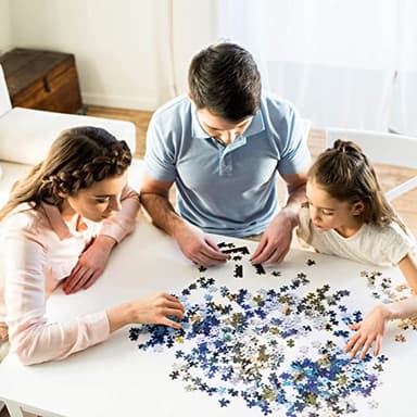 Jigsaw Puzzles 1000 Pieces for Adults, Families (Space Traveler, Solar System) Pieces Fit Together Perfectly - Image 3