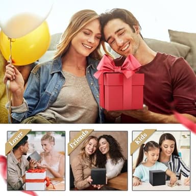 Piggy Bank for Adults Must Break to Open, Unbreakable Adults Piggy Bank Made of Stainless Steel, Metal Saving Bank (Black, 4.72-inch) - Image 7