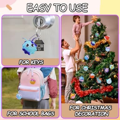 48 Pack Pop Fidget Toys Bulk 3D Stress Ball Toy, Party Favors for Birthday, Sensory Toys Bulk Squeeze Toys, Stress Relief, Easter Basket Stuffers, Classroom Prizes Stocking Stuffers for Adults Toddler - Image 7