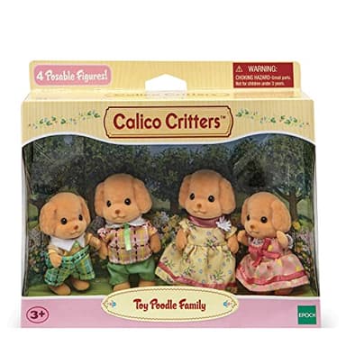 Calico CrittersToy Poodle Family, 3 inches - Image 5