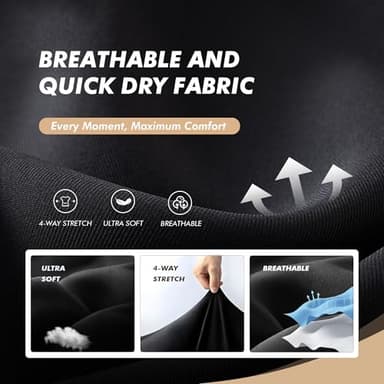 BOOJO 5 Pack Polo Shirts for Men - Quick Dry Moisture Wicking Performance Short Sleeve Mens Golf Shirts for Work Athletic - Image 3