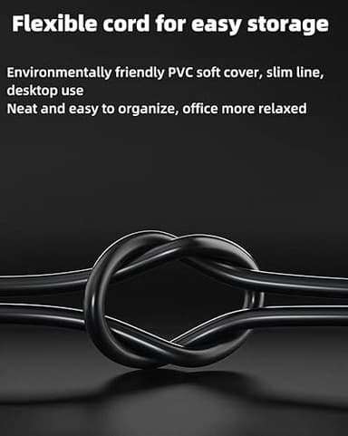 CAMKOO Mini HDMI to HDMI Adapter Cable, 10.2Gbps High-Speed, 4K@30Hz, 1080p, Ethernet Ready, 3.3Ft, Black,2-Pack - Image 8