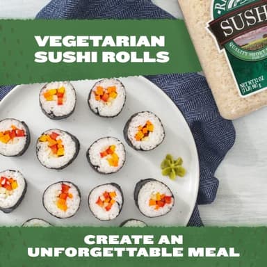 RiceSelect Sushi Rice for Sushi and Japanese Food, Premium Gluten-Free Short-Grain Rice, Non-GMO, 32-Ounce Jar - Image 6