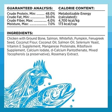 BIXBI Rawbble Freeze Dried Dog Food, Chicken & Salmon Recipe, 26 oz - 94% Meat and Organs, No Fillers - Pantry-Friendly Raw Dog Food for Meal, Treat or Food Topper - USA Made in Small Batches - Image 6