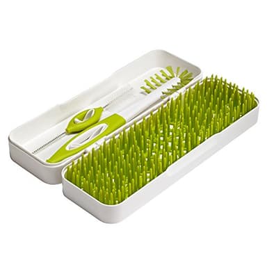 Boon Travel Silicone Drying Rack, Green & White, Multi, B11015A - Image 3