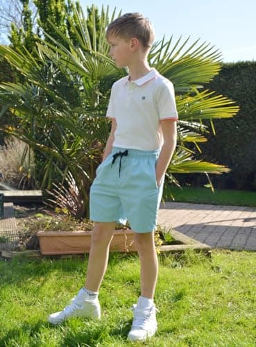 Cozople Bathing Suit for Teens Swimsuit Summer UPF Quick Dry Beach Board Shorts Stretchy Boxer Brief Liner Compression Swimming Shorts for Casual Sports Running Shorts Solid Blue - Image 3