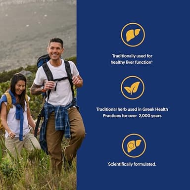 Puritan's Milk Thistle 4:1 Extract 1000mg 180 Softgels (Silymarin) Liver Health - Image 3