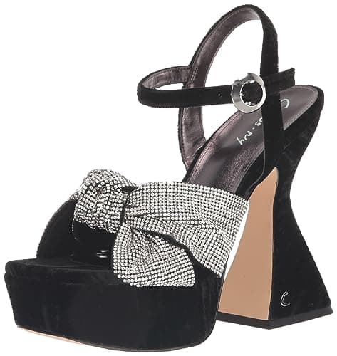 Circus NY by Sam Edelman Women's Audrea Heeled Sandal, Black Jewel, 8.5 - Image 1