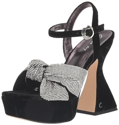 Circus NY by Sam Edelman Women's Audrea Heeled Sandal, Black Jewel, 8.5 - Image 1