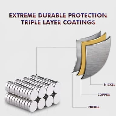 Realth Neodymium Disc Magnets, Dia. 0.79×0.08 Inch-10 PCS, Round Rare Earth Magnet for Research Industrial Purposes Educational(MC20210) - Image 7