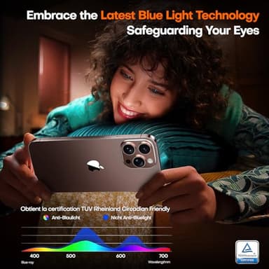 TOCOL for iPhone 16 Pro Max Screen Protector, 9H Hardness Military Grade Shatterproof HD Tempered Glass Full Coverage Easy Installation Case Friendly 2 Pack - Image 7