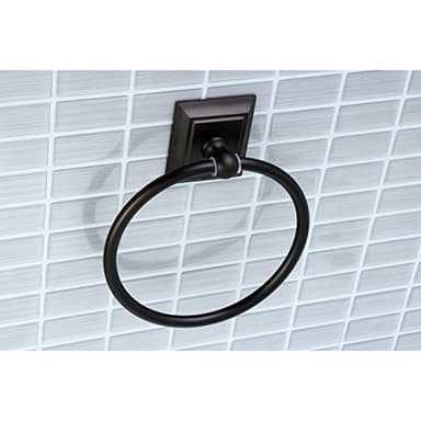 Kingston Brass Millennium Towel-Ring, 7.63", Oil Rubbed Bronze - Image 2