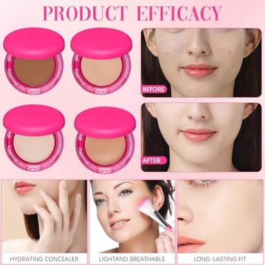 Peptide Bounce Foundation – Hydrating, Age-Defying Foundation for Mature Skin And All Skin Types, Vegan, Clean, Natural, Medium Buildable Coverage, Satin Finish (Light/Medium) - Image 6