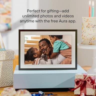 Aura Digital Picture Frame - 10.1" HD Mat Display | Wirecutter's Best Digital Frame for Gifting - Send Photos Directly from Your Phone from Anywhere | Quick & Easy Setup Over WiFi - Free App | Black - Image 8