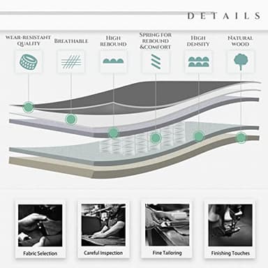 COLAMY Big and Tall Office Chair 400lbs-Heavy Duty Executive Desk Chair with Extra Wide Seat, High Back Ergonomic Leather Computer Chair with Tilt Rock, Padded Armrests, Diamond Black - Image 8