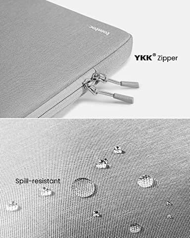 tomtoc 360° Protective Laptop Sleeve for 13.5-14.4 Inch Surface Laptop Studio/6/5/4/3, Surface Book, Water-Resistant Laptop Case for Acer Aspire/Swift 14, ASUS Vivobook/Zenbook 14, Jumper EZbook X3 - Image 7