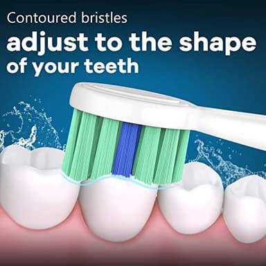 Toptheway Toothbrush Replacement Heads Compatible with Philips Sonicare ProtectiveClean DiamondClean C2 G2 W 4100 5100 5300 Plaque Control, 10 Pack - Image 4