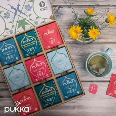 Pukka Organic Tea Bags, Relax Selection Box Herbal Tea, 45 Tea Bags - Image 4