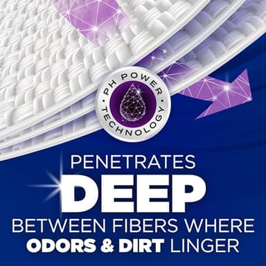 ARM & HAMMER™ Deep Clean Odor Formula Laundry Detergent Power Paks, Laundry Odor Remover, Radiant Burst Scent, 44 Count, 44 Loads - Image 5