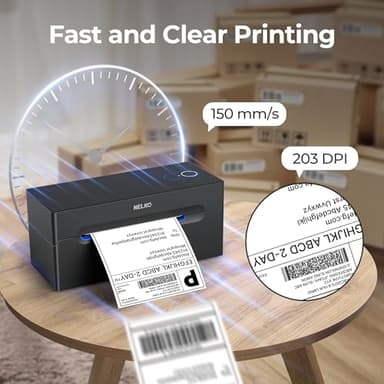 Nelko Bluetooth Thermal Shipping Label Printer, Wireless 4x6 Shipping Label Printer for Small Business, Support Android, iPhone and Windows, Widely Used for Amazon, Ebay, Shopify, Etsy, USPS - Image 7