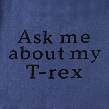 MODNTOGA Baby Boy Ask me About My moo Cow Shirt Little Cowboy Short Sleeve Top Toddler Kid T-rex Ranch T-Shirt Funny Dino Tee (Blue T-rex, 120(4-5Years)) - Image 5