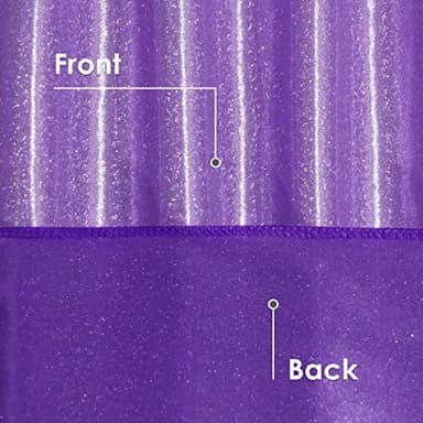 Fitable Sequin Tablecloth for Parties 60x120 Inch - Sparkle Glitter Table Cloth Laser Rectangle Overlay for Wedding Baby Shower Ceremony Birthday Holiday Banquet Decor, Purple - Image 3
