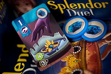 Splendor Duel Board Game - Two-Player Strategy Game for Intense Gem Collecting Battles - Fun Family Game for Kids and Adults, Ages 10+, 2 Players, 30 Minute Playtime, Made by Space Cowboys - Image 8