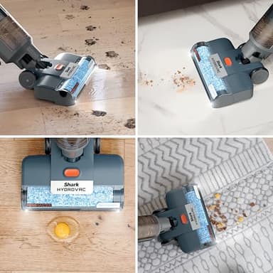 Shark HydroVac MessMaster Wet Dry Corded Vacuum Cleaner, 3-in-1 Multi-Surface Vacuum Mop & Self-Cleaning System, Lightweight, Powerful Suction, for Hard Floors & Area Rugs, Navy, WD161 - Image 7