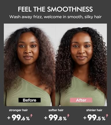 Hair Growth Biotin Shampoo and Conditioner Set, Onion Anti-Loss Volumizing Moisturizing Treatment for Soft Shine Hair, Rosemary Clarifying Dandruff Shampoo for Women Men, 2 x 16.9oz - Image 4