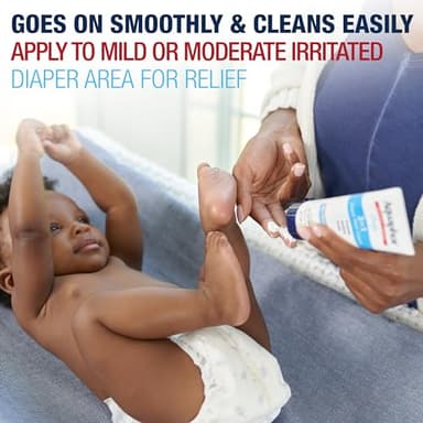 Aquaphor Baby Diaper Rash Cream, 3-in-1 Diaper Rash Relief, 3.5 Oz Tube, (Pack of 3) - Image 9