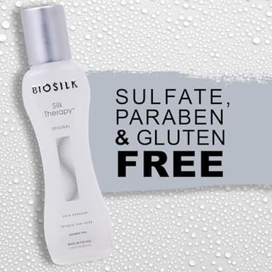BioSilk Silk Therapy Original, Reconstructing Treatment For Adding Shine & Helping Prevent Split Ends, Sulfate, Paraben, & Cruelty-Free, 2.26 Oz - Image 7