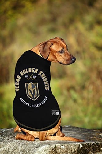 Pets First PET TEE Shirt Las Vegas Golden Knights Ice Hockey Team Dog Shirt Size: X-Large. Soft Breathable Stretchable & Washable Pet T-Shirt. Cool & Fashionable Pet Shirt for The Knights Hockey Fan - Image 2